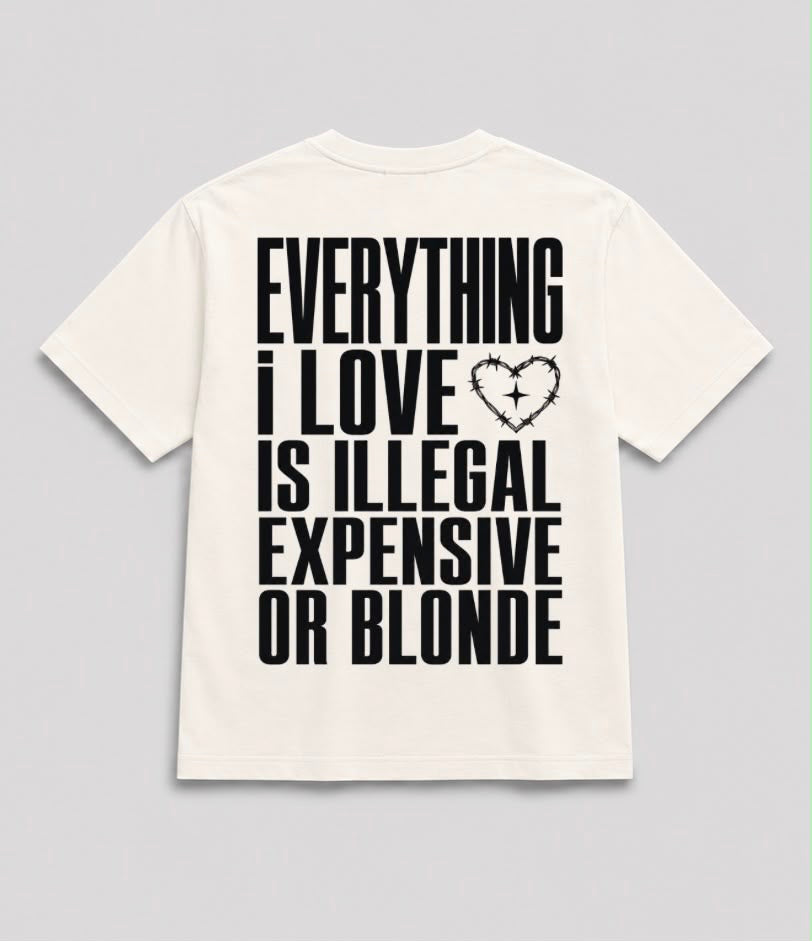 Everything I Love Coração Off-White