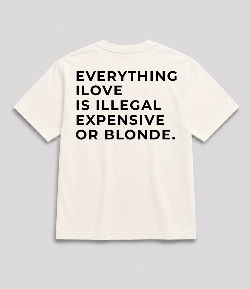 Everything I Love Minimal Off-White